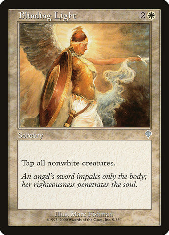 Blinding Light [Invasion] Magic: The Gathering