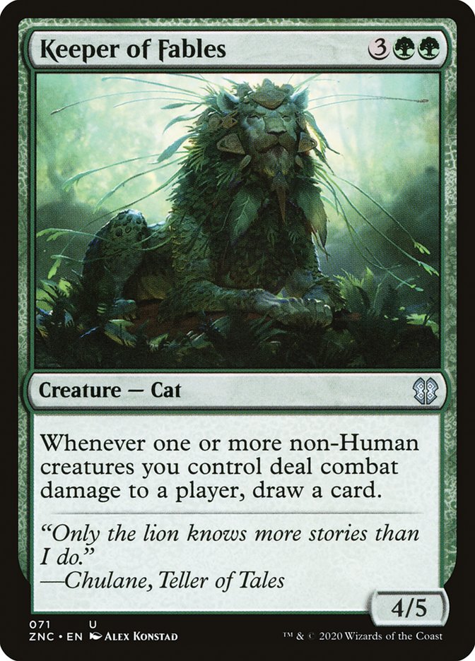 Keeper of Fables [Zendikar Rising Commander] Magic: The Gathering
