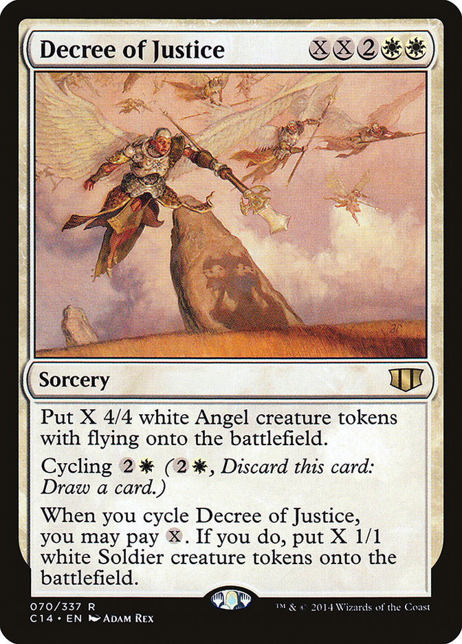 Decree of Justice [Commander 2014] Magic: The Gathering