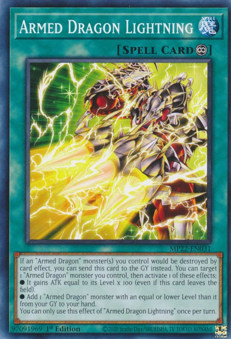 Armed Dragon Lightning [MP22-EN031] Common Yu-Gi-Oh!