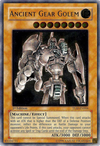 Ancient Gear Golem [TLM-EN006] Ultimate Rare Yu-Gi-Oh!