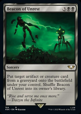Beacon of Unrest [Warhammer 40,000] Magic: The Gathering