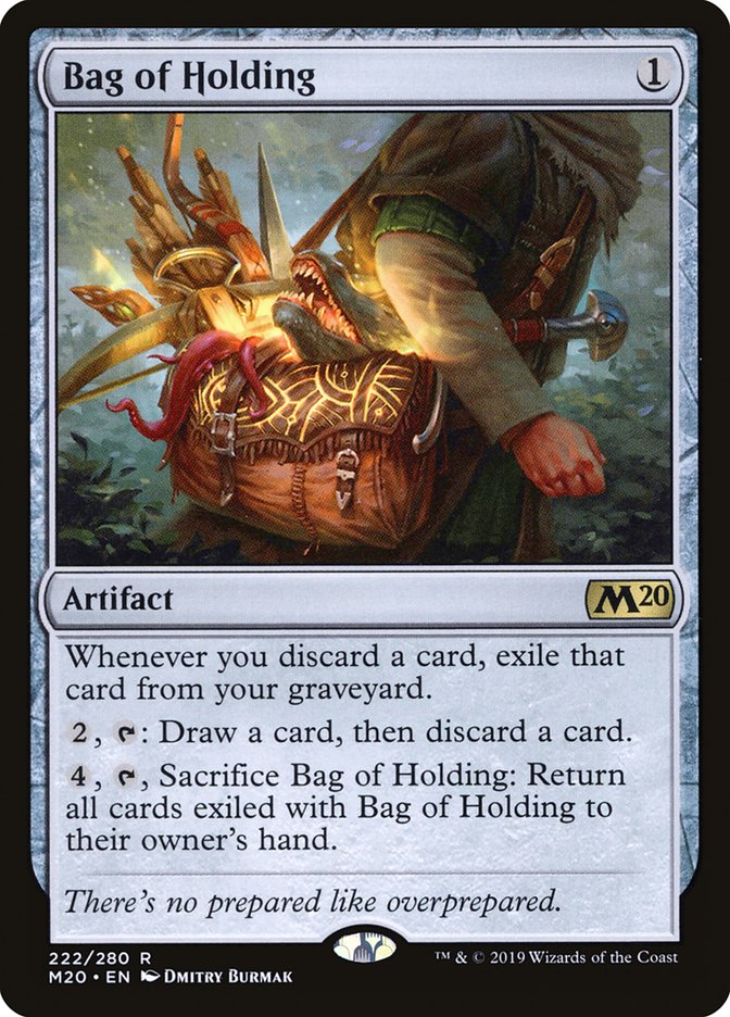 Bag of Holding [Core Set 2020] Magic: The Gathering
