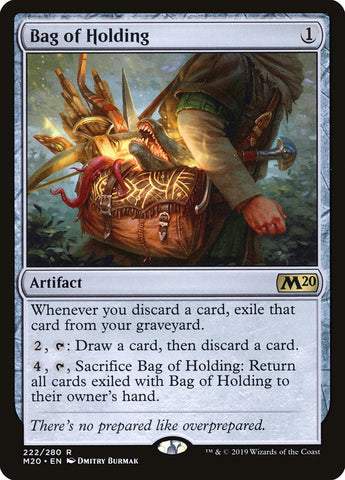 Bag of Holding [Core Set 2020] Magic: The Gathering
