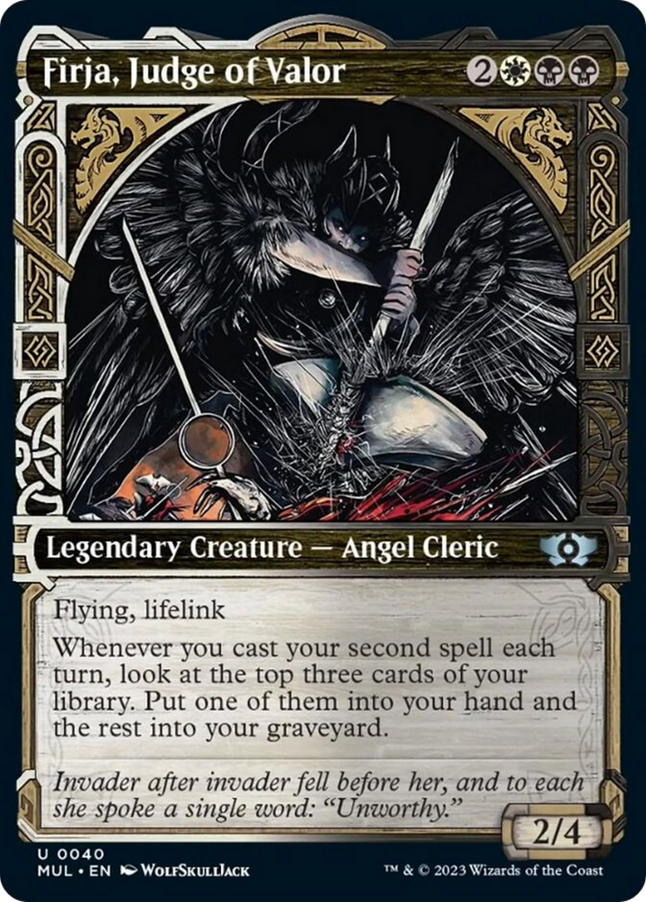 Firja, Judge of Valor [Multiverse Legends] Magic: The Gathering