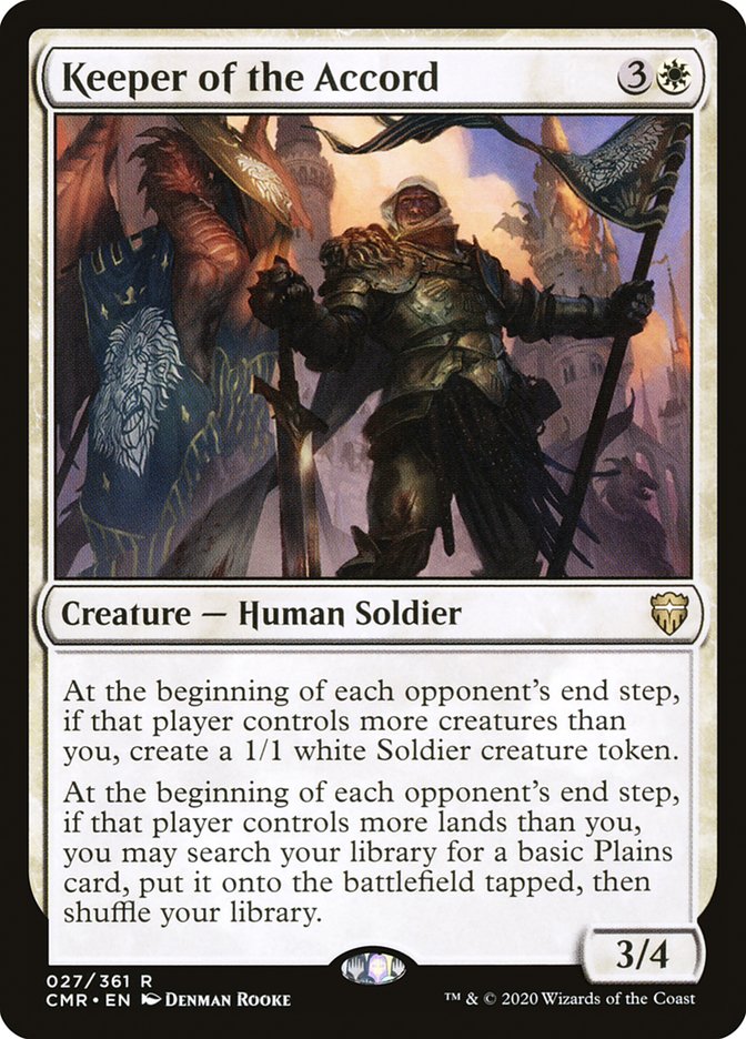 Keeper of the Accord [Commander Legends] Magic: The Gathering