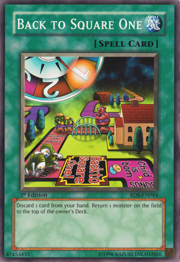 Back to Square One [RDS-EN044] Common Yu-Gi-Oh!