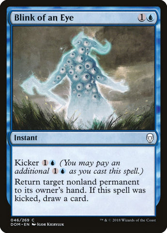 Blink of an Eye [Dominaria] Magic: The Gathering