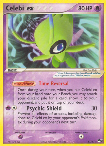 Celebi ex (17/17) [POP Series 2] Pokémon