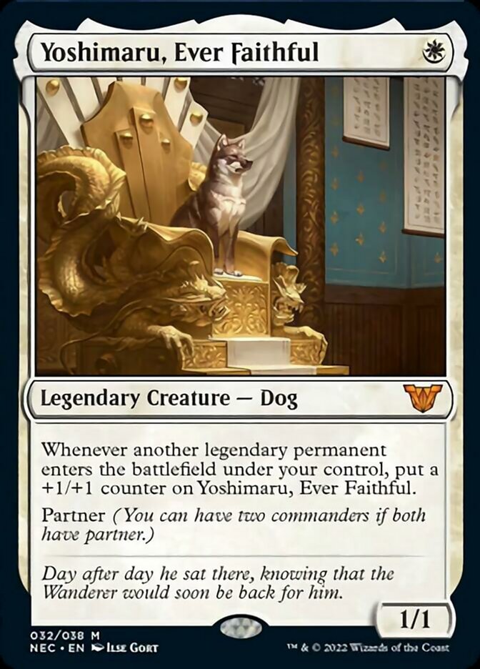 Yoshimaru, Ever Faithful [Kamigawa: Neon Dynasty Commander] Magic: The Gathering