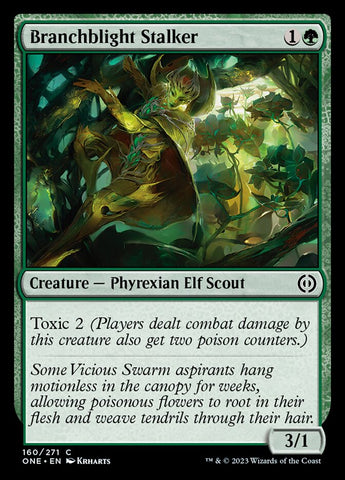 Branchblight Stalker [Phyrexia: All Will Be One] Magic: The Gathering