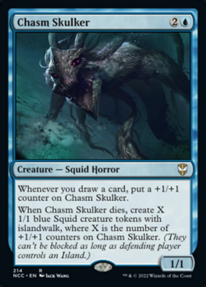 Chasm Skulker [Streets of New Capenna Commander] Magic: The Gathering