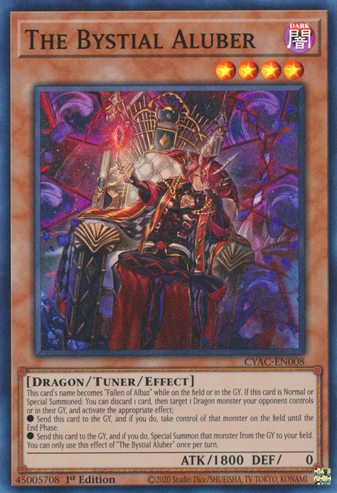 The Bystial Aluber [CYAC-EN008] Super Rare Yu-Gi-Oh!