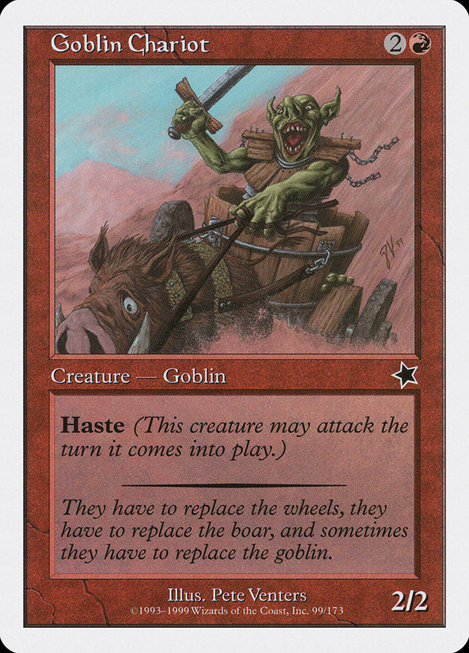Goblin Chariot [Starter 1999] Magic: The Gathering