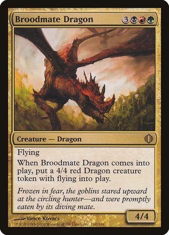Broodmate Dragon [Shards of Alara] Magic: The Gathering