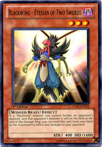 Blackwing - Etesian of Two Swords [STBL-EN015] Common Yu-Gi-Oh!
