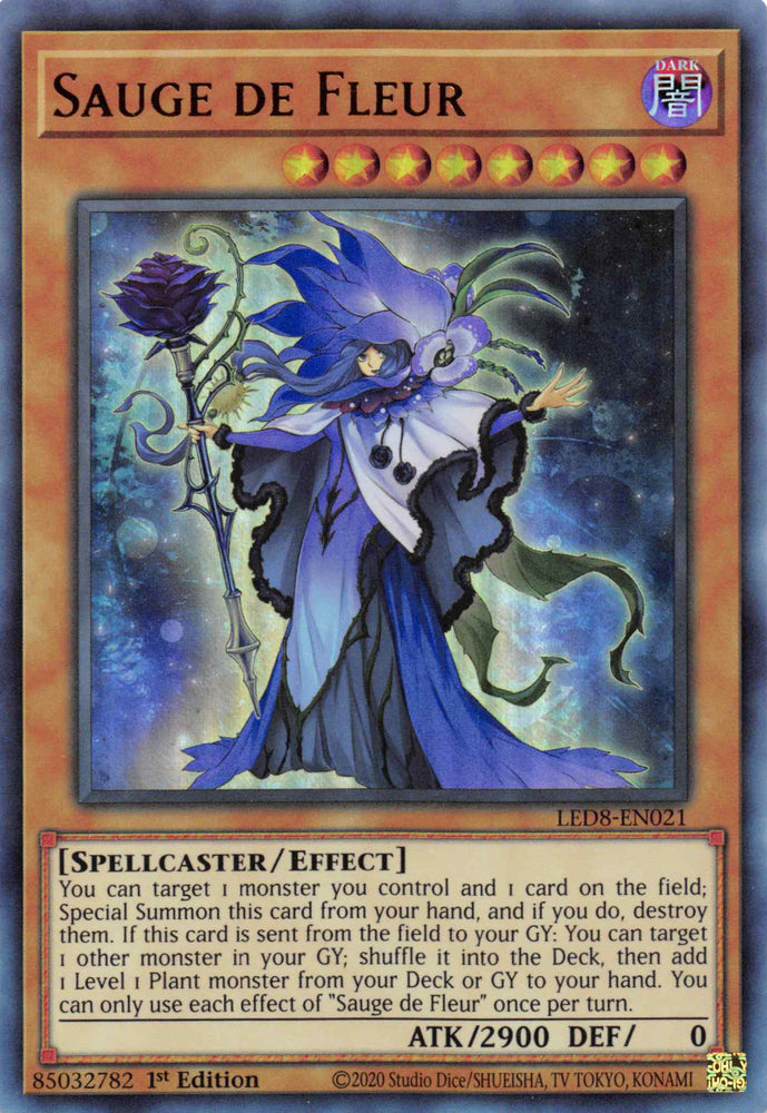 Sauge de Fleur [LED8-EN021] Ultra Rare Yu-Gi-Oh!