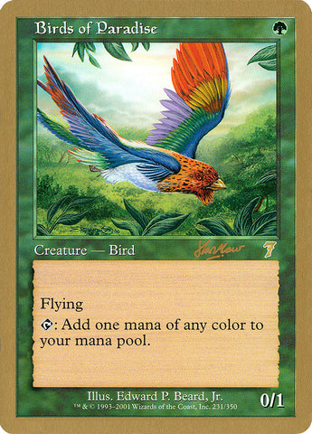 Birds of Paradise (Sim Han How) [World Championship Decks 2002] Magic: The Gathering