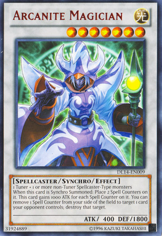 Arcanite Magician (Red) [DL14-EN009] Rare Yu-Gi-Oh!