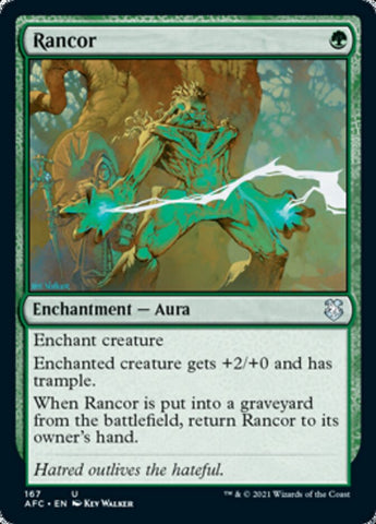 Rancor [Dungeons & Dragons: Adventures in the Forgotten Realms Commander] Magic: The Gathering
