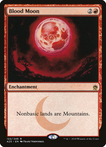 Blood Moon [Masters 25] Magic: The Gathering