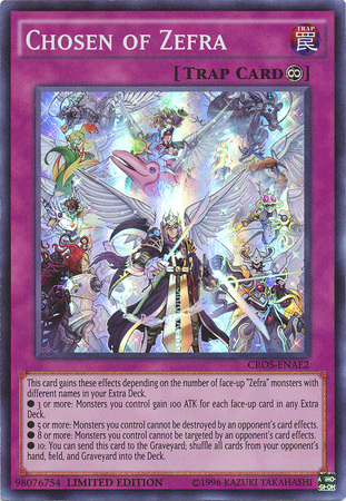 Chosen of Zefra [CROS-ENAE2] Super Rare Yu-Gi-Oh!