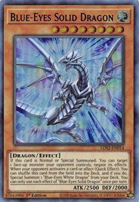Blue-Eyes Solid Dragon (Purple) [LDS2-EN014] Ultra Rare Yu-Gi-Oh!