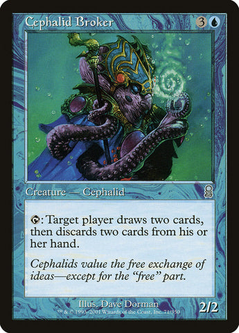 Cephalid Broker [Odyssey] Magic: The Gathering