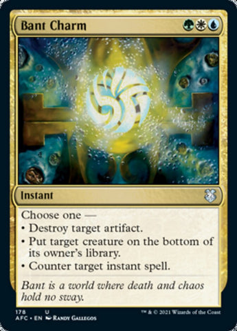 Bant Charm [Dungeons & Dragons: Adventures in the Forgotten Realms Commander] Magic: The Gathering