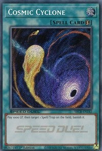 Cosmic Cyclone (Secret) [SBCB-EN142] Secret Rare Yu-Gi-Oh!