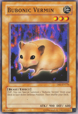 Bubonic Vermin [DB1-EN176] Common Yu-Gi-Oh!