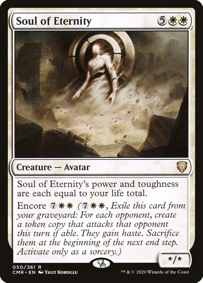 Soul of Eternity [Commander Legends] Magic: The Gathering