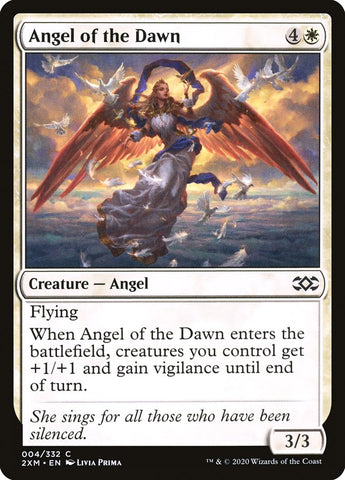 Angel of the Dawn [Double Masters] Magic: The Gathering