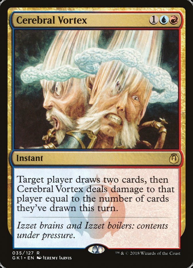 Cerebral Vortex [Guilds of Ravnica Guild Kit] Magic: The Gathering