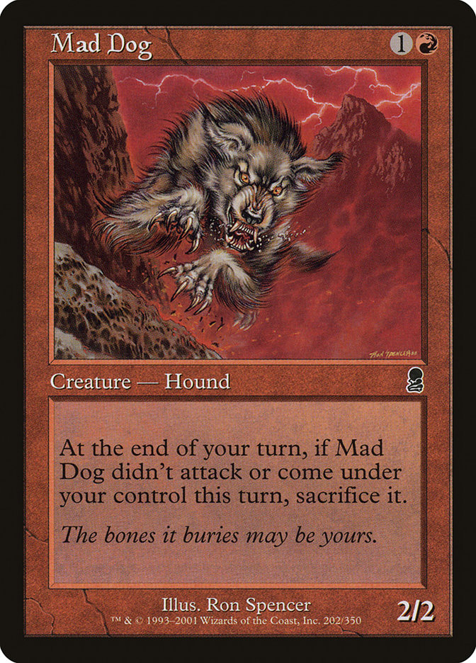 Mad Dog [Odyssey] Magic: The Gathering