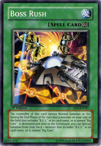 Boss Rush [EEN-EN047] Common Yu-Gi-Oh!