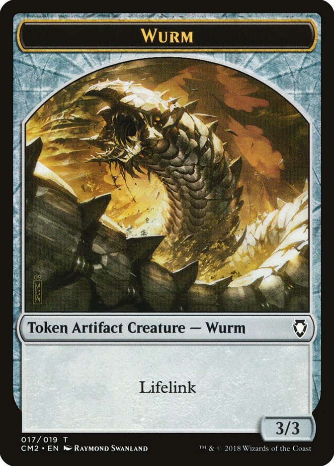 Wurm Token (017/019) [Commander Anthology Volume II Tokens] Magic: The Gathering