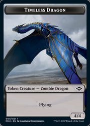 Food (18) // Timeless Dragon Double-Sided Token [Modern Horizons 2 Tokens] Magic: The Gathering
