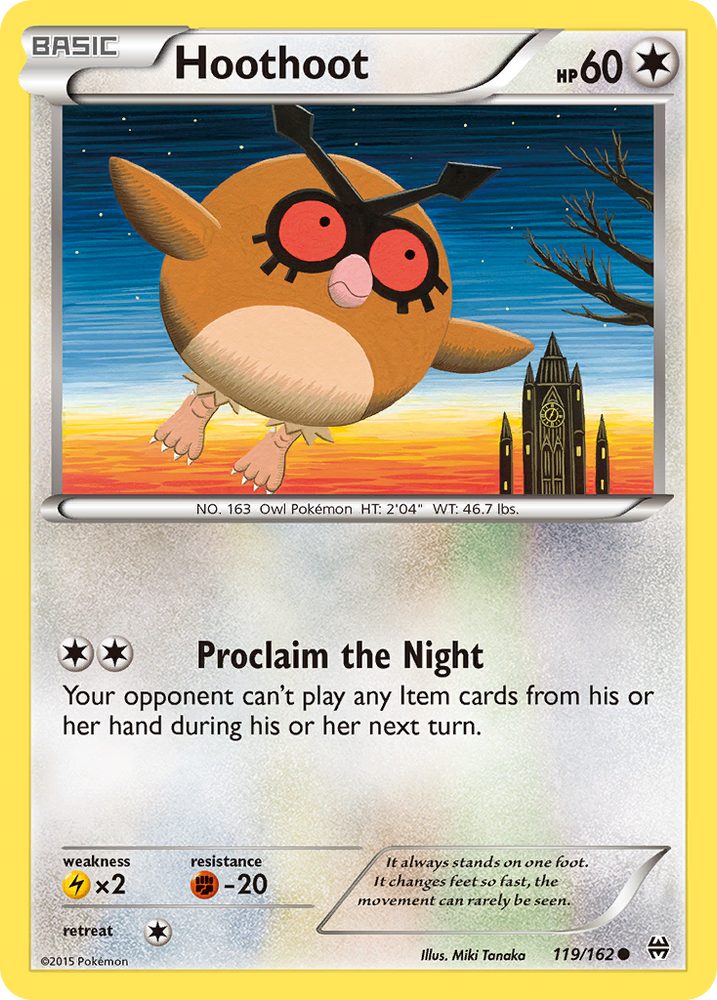 Hoothoot (119/162) [XY: BREAKthrough] Pokémon