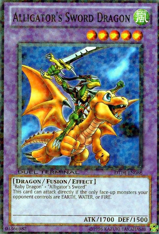 Alligator's Sword Dragon [DT04-EN086] Common Yu-Gi-Oh!