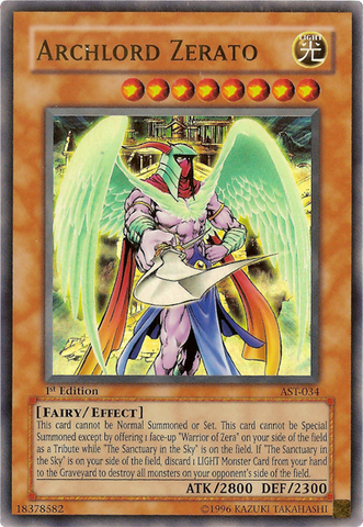 Archlord Zerato [AST-034] Ultra Rare Yu-Gi-Oh!
