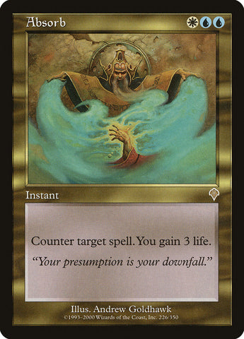 Absorb [Invasion] Magic: The Gathering