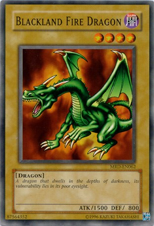 Blackland Fire Dragon [MRD-EN062] Common Yu-Gi-Oh!
