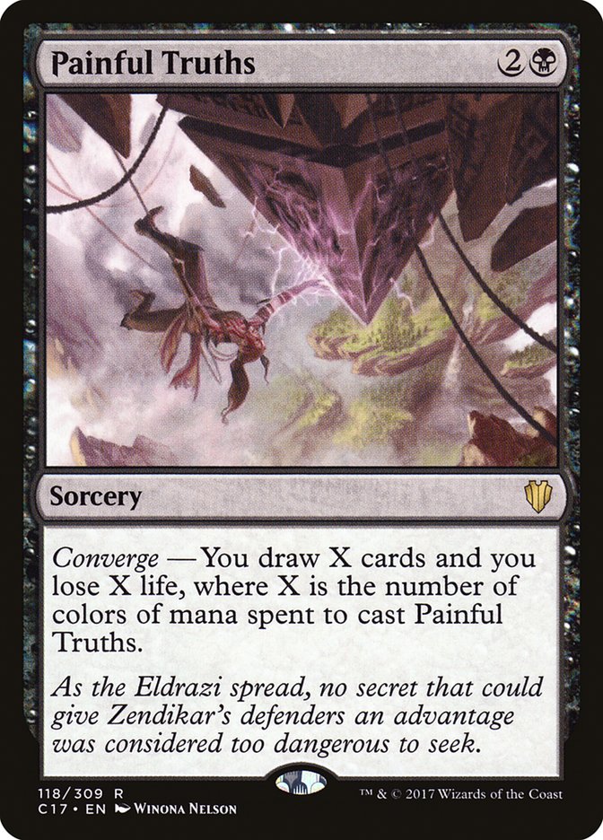 Painful Truths [Commander 2017] Magic: The Gathering