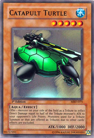 Catapult Turtle [MRD-075] Super Rare Yu-Gi-Oh!