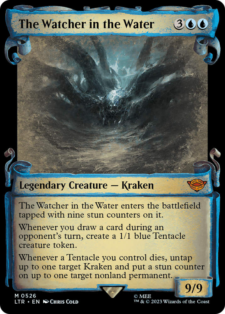 The Watcher in the Water [The Lord of the Rings: Tales of Middle-Earth Showcase Scrolls] Magic: The Gathering