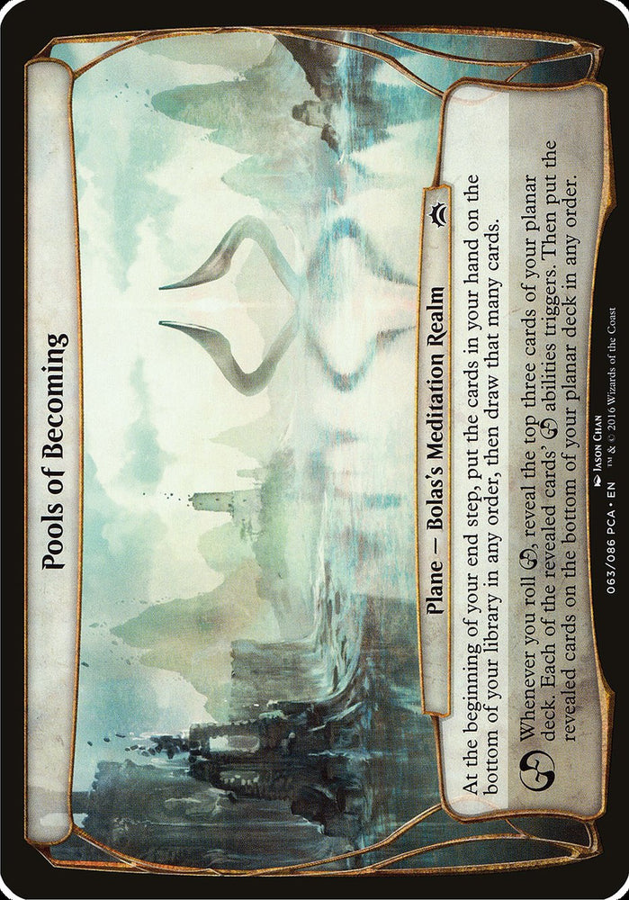 Pools of Becoming (Planes) [Planechase Anthology Planes] Magic: The Gathering