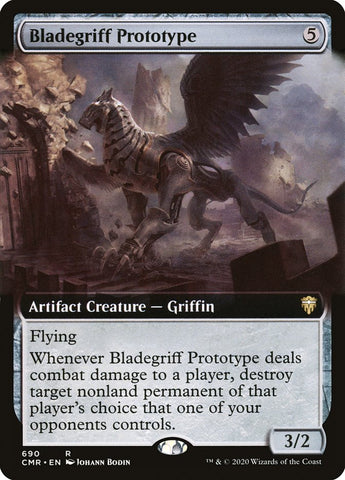 Bladegriff Prototype (Extended Art) [Commander Legends] Magic: The Gathering