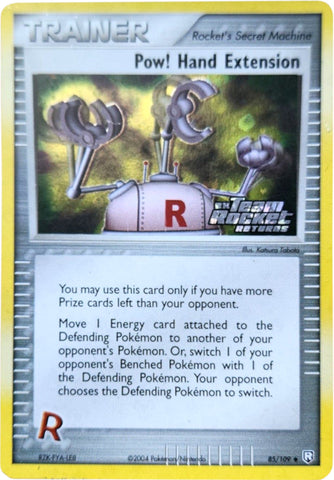 Pow! Hand Extension (85/109) (Stamped) [EX: Team Rocket Returns] Pokémon