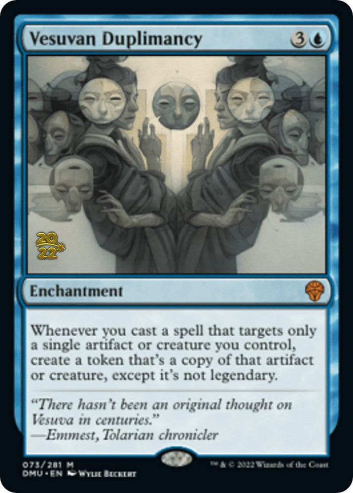 Vesuvan Duplimancy [Dominaria United Prerelease Promos] Magic: The Gathering